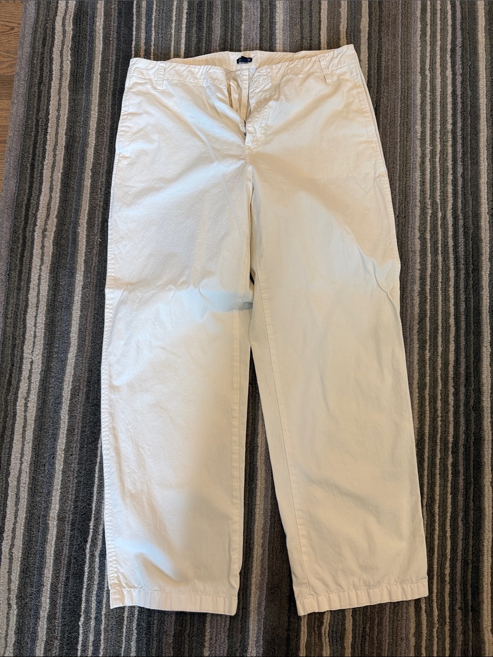 J. Crew Tall Women’s Off-White Chino Pants